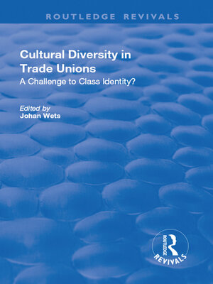 cover image of Cultural Diversity in Trade Unions